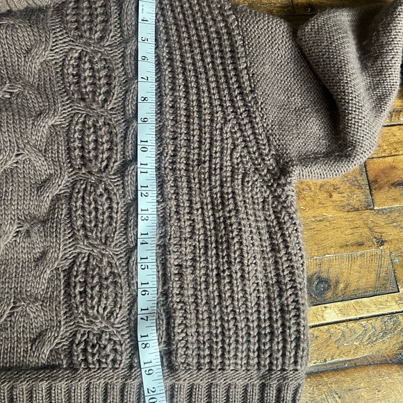 Lucky Brand Mauve Cable Knit Sweater - Picture 7 of 8